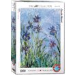 Puzzle Eurographics - Claude Monet : Iris (Détail), 1000 pièces (6000-2034)