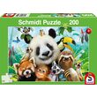 Puzzle Schmidt - Le plaisir des animaux !, 200 pièces