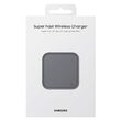 Incarcator Original Pad Wireless Samsung 15W cu incarcare rapida Negru