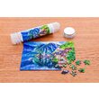 Puzzle TinyPuzzle - Hallstätter See und Dorf mit Boot, 99 Teile