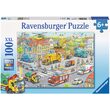 Puzzle Ravensburger - Transport, 100 Teile XXL