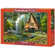 Puzzel Castorland - Paddenstoelhuisje, 2000 stukjes