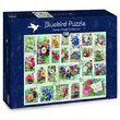 Puzzle 2000 Teile - Briefmarkenblumensammlung