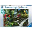 Puzzle 2000 piese Ravensburger - Papagali In Jungla