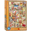 Puzzle Eurographics - Blumensamenkatalog, 1000 Teile