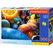 Puzzel Castorland - Planeten en hun manen, 300 stukjes
