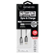 Cavo MFI Lightning a Type-C Lemontti Quick Charge Grigio