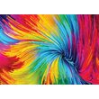 Puzzle 1000 piese Enjoy - Colorful Paint Swirl
