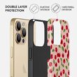 Funda para iPhone 14 Pro Max Burga de doble capa para regalo de la tarde