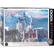 Puzzle Eurographics - Neuschwanstein in Inverno, Germania, 1000 pezzi