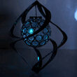 Solar garden lamp, 1 multicolored LED, 16 cm, Acamar