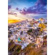 Puzzle 1000 pièces Enjoy - Coucher de soleil sur Santorin