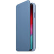 Original iPhone XS Max Apple Leder Folio Cornflower Hülle