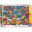 Puzzle Eurographics - Mexikanische Keramikteller, 1000 Teile