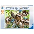 Puzzle Ravensburger - Selfie dei suricati, 500 pezzi