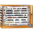 Puzzle 1000 Teile - Geschichte der Eisenbahnen