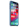 Original iPhone XS Max Apple Lederhülle in Kornblumenform