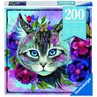 Puzzle Ravensburger - Katzenaugen, 200 Teile XXL