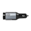 Xenic Black Bluetooth-Headset (mit Dual-USB-Autoladegerät max. 2,1 A und Magnetsteckplatz für