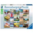 Puzzle Ravensburger - Bilder an der Küste, 1500 Teile