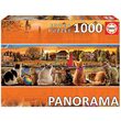 Educa Panorama-Puzzle – Cats In The Landing Hall, 1000 Teile, inklusive Kleber