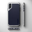 iPhone XS Max hoesje Spigen Neo Hybrid Satijn Zilver