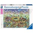 Puzzle Ravensburger - Il mondo sottomarino al crepuscolo, 1000 pezzi