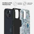 Husa iPhone 14 Burga Dual Layer Tropical Oasis