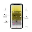 Folie iPhone 11 Pro / XS / X Eiger Glass 3D Edge to Edge Clear Black (0,33 mm, 9H, perfekte Passform, gebogen