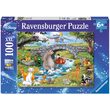 Puzzle Ravensburger - World of Animals, 100 pieces