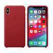 Original iPhone XS Max Apple Leder Rot Hülle (Naturleder)