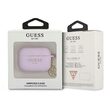 Funda Airpods Pro Guess Silicon 4G Charms Morado