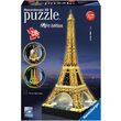 Ravensburger 3D-puzzel - Eiffeltoren bij nacht, 216 stukjes