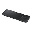 Samsung Cargador Original Samsung Trio Wireless Pad Negro