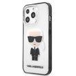 iPhone 13 / 13 Pro Hülle Karl Lagerfeld Ikonik Karl Transparent