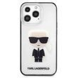 iPhone 13 / 13 Pro Hülle Karl Lagerfeld Ikonik Karl Transparent