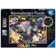 Puzzle 100 phosphoreszierende Teile Ravensburger - Fairy Garden