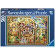 Puzzle Ravensburger - Disney Family, 500 Teile