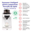 Intelligent espresso machine for preparing milk formula with the EASYCARE BABY application