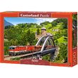 Puzzel Castorland - Trein op de Brug, 500 stukjes