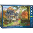 Puzzle Eurographics - Dominic Davison : La maison de campagne bleue, 1000 pièces