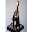 Uno spazzolino Gold placcato oro 24K, 3 ricariche, Rosa, made in Italy, Edizione Limitata