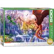 Puzzle Eurographics - Drachenreich, 500 Teile XXL