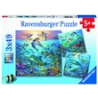 Ravensburger Puzzle - Unterwasserwelt, 3x49 Teile