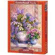 Puzzle Castorland - Fleurs Lilas, 1500 pièces