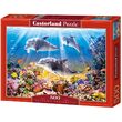 Puzzle Castorland - Delfine unter Wasser, 500 Teile
