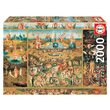 Puzzle Educa - Hieronymus Bosch: Der Garten der Lüste, 2000 Teile