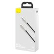 Cavo Type-C a Type-C Baseus Cafule Series Metallo 100W Nero (1m, treccia di nylon)