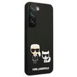 Funda Samsung Galaxy S22 Plus Karl Lagerfeld Silicona Karl & Choupette Negra