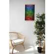 Panou radiant electric decorativ TRIO, incalzire cu infrarosu 430W  model Mosaic, 100 x 57 cm